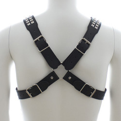 Generique Harnais homme Studs Steel Chest